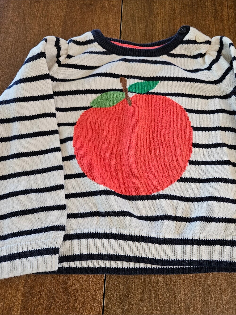 Baby Gap Apple Sweater, 18-24 Month, Stripe